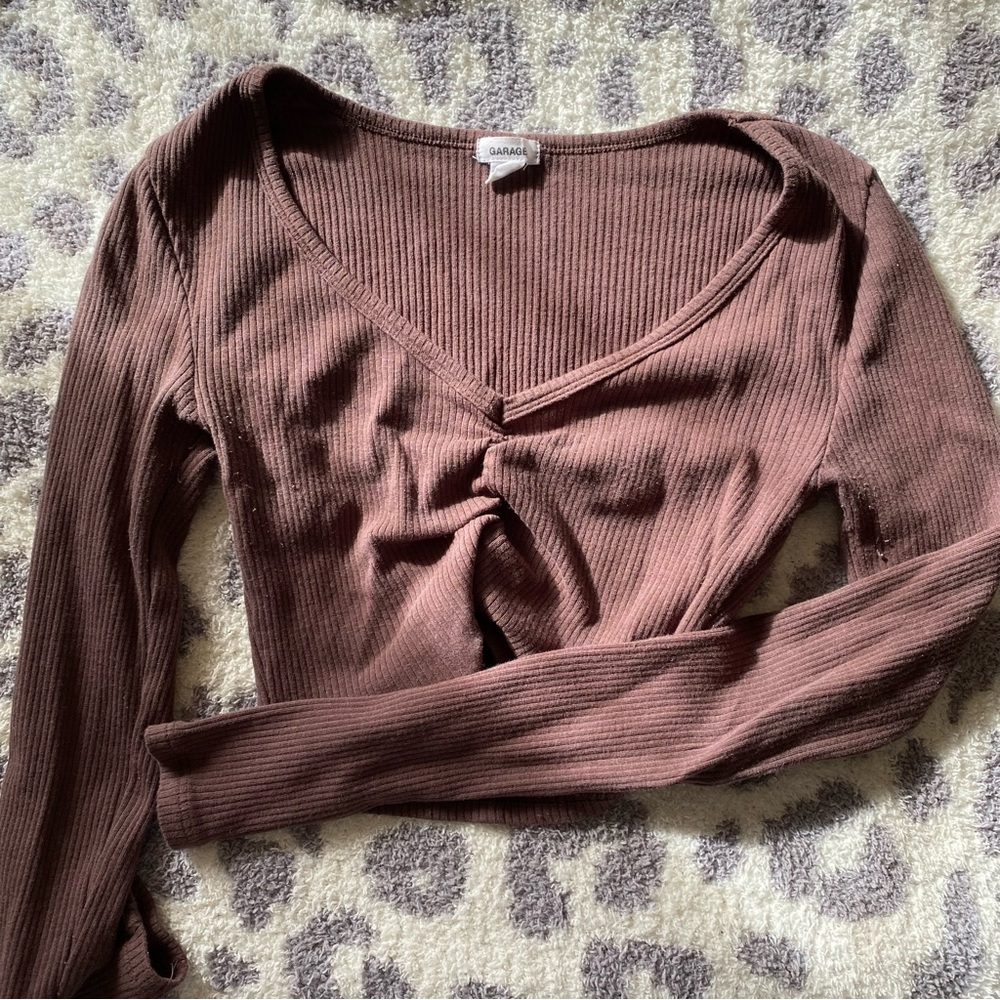 Garage crop top